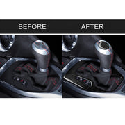 Adesivo decorativo per telaio ingranaggi in fibra di carbonio per auto 2 in 1 per Chevrolet Camaro 2017-2019, Gear Frame