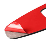 Adesivo decorativo per pannello di regolazione del sedile in fibra di carbonio per auto da 2 pezzi per Chevrolet Camaro 2017-2019, Seat Adjustment Panel