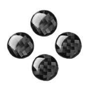 Adesivo decorativo per presa d'aria in fibra di carbonio per auto da 4 pezzi per Chevrolet Camaro 2017-2019, Air Outlet