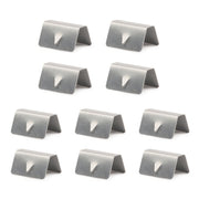 10 clip per parabrezza per auto, canale deflettore vento/pioggia, fibbia in metallo per Heko G3, For Heko G3
