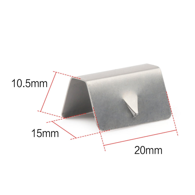 10 clip per parabrezza per auto, canale deflettore vento/pioggia, fibbia in metallo per Heko G3, For Heko G3