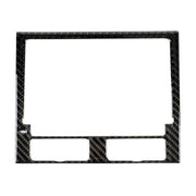 Adesivo decorativo per pannello di navigazione per auto in fibra di carbonio per Porsche Macan, Navigation Panel