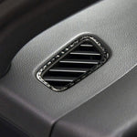 Adesivo decorativo per pannello di uscita aria sinistro e destro per auto in fibra di carbonio da 2 pezzi per Porsche Macan, Left and Right Air Outlet