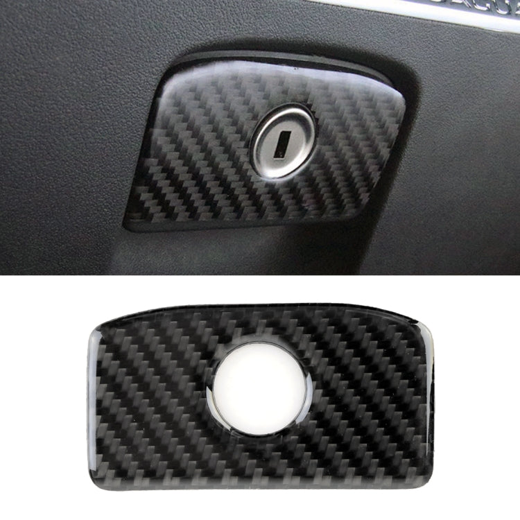 Adesivo decorativo per scatola portaoggetti per auto in fibra di carbonio per Jaguar F-PACE, Storage Box