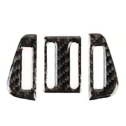 Adesivo decorativo per presa d'aria per auto in fibra di carbonio per Jaguar F-PACE, Air Outlet