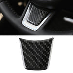 Adesivo decorativo per volante per auto in fibra di carbonio per Jaguar F-PACE, Steering Wheel