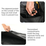 Borsa da carico per bicicletta Borsa da ciclismo portatile con pacchetto di carico per bici resistente per bici da 26-29 pollici