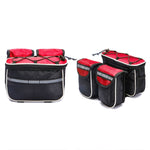 Borsa per manubrio bici con tasca porta telefono 20x17x8 cm