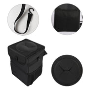 Scatola portaoggetti per auto con gancio per bidone della spazzatura per sedile posteriore dell'auto, Car Storage Box