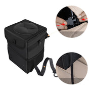 Scatola portaoggetti per auto con gancio per bidone della spazzatura per sedile posteriore dell'auto, Car Storage Box