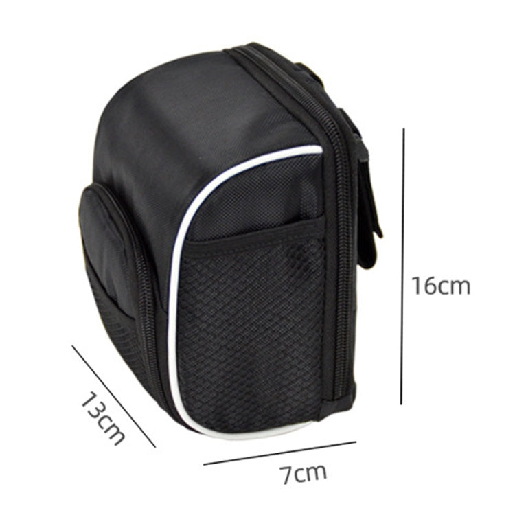 Borsa porta telefono per manubrio bici 16x13x7 cm