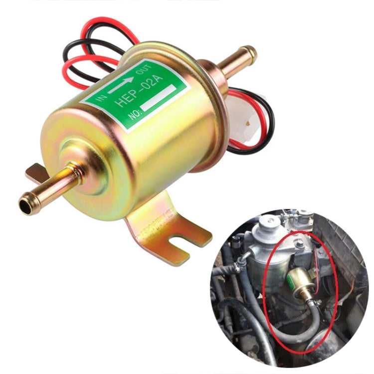 Pompa carburante elettrica 12V bassa pressione per auto