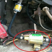 HEP-02A Pompa del carburante elettrica a bassa pressione in linea per auto universale 12V, 12V (Gold), 12V (Silver)