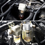 Serbatoio di raccolta separatore olio motore Serbatoio nero Versione manuale per Honda Civic, Manual Version