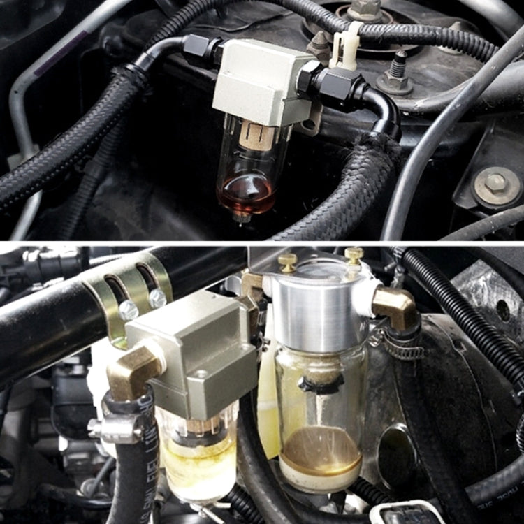 Serbatoio di raccolta separatore olio motore Serbatoio nero Versione manuale per Honda Civic, Manual Version
