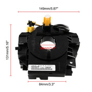 Molla dell'orologio con cavo a spirale per volante per auto 5156106AF per Chrysler/Jeep/Dodge 2007-2016, For Chrysler