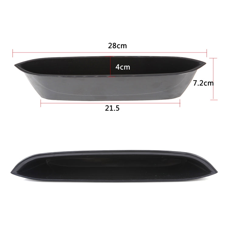 Borsa per maniglia per passeggero anteriore per auto Scatola di immagazzinaggio automatica Strumenti multiuso Scatole per organizzatori per Jeep Wrangler JK 2011-2017, Front Passenger Handle