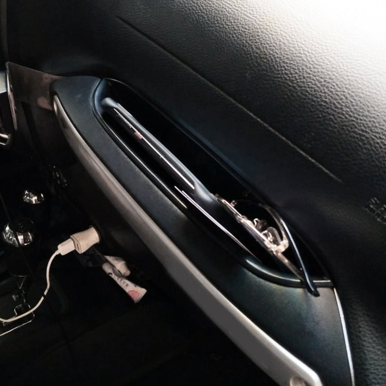Borsa portaoggetti per maniglia passeggero anteriore per auto Scatola portaoggetti automatica Scatole organizer per strumenti multiuso per Jeep Wrangler JL 2018-, For Jeep Wrangler JL 2018-