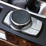 Manopola multifunzione modificata Pulsante IDRIVE Adesivo decorativo per BMW Serie 1 2 3 5 X1 X3 X5 X6, Seven Button Bticker