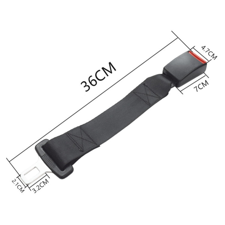 Cinghia di estensione per cintura di sicurezza auto 36 cm