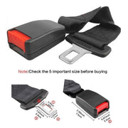 Cinghia di estensione universale per cintura di sicurezza per auto, lunghezza: 36 cm, Extension Strap Length: 36cm