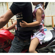 Cintura di protezione del pacchetto di sicurezza per bambini per motocicletta/bicicletta elettrica, Car Seat Belt (Black), Car Seat Belt (Orange)