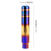Pomello del cambio per auto a forma di striscia lunga colorata con fiamma universale, pomello della leva del cambio modificato, lunghezza: 18 cm, Length: 18cm