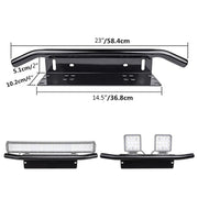 Supporto per supporto per telaio con staffa in plastica per targa universale per auto, Universal Car License Plate Plastic Bracket
