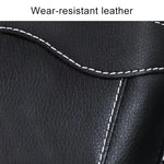 Borsa portaoggetti per auto in pelle PU 12x17 cm