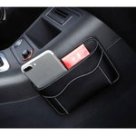 Borsa portaoggetti per auto in pelle PU 12x17 cm
