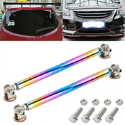2 PZ Adesivo per modifica auto Circondato Asta Leva Barre anteriori e posteriori Fisse Labbro anteriore Pala posteriore, Lunghezza: 15 cm, 15cm (Silver), 15cm (Red), 15cm (Blue), 15cm (Carbon Fiber Black), 15cm (Colour), 15cm (Black)