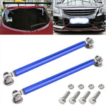 2 Pz Adesivo per Modifica Auto Barre Anteriori e Posteriori 15 cm