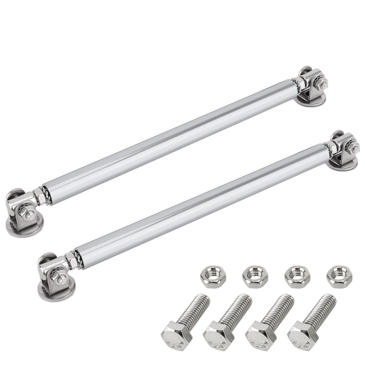 2 Pz Adesivo per Modifica Auto Barre Anteriori e Posteriori 15 cm