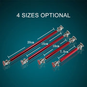2 PZ Adesivo per modifica auto Circondato Asta Leva Barre anteriori e posteriori Fisse Labbro anteriore Pala posteriore, Lunghezza: 15 cm, 15cm (Silver), 15cm (Red), 15cm (Blue), 15cm (Carbon Fiber Black), 15cm (Colour), 15cm (Black)