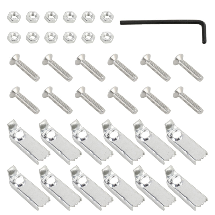 Set di coperture per pastiglie freno a pedale per auto con cambio automatico antiscivolo piccolo luminoso 3 in 1, 3 in 1