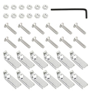 Set di coperture per pastiglie freno a pedale per auto con cambio automatico antiscivolo piccolo luminoso 3 in 1, 3 in 1