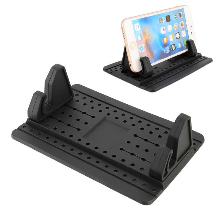 Supporto per cellulare con supporto per cruscotto in puro silicone per auto, Silicon Phone Holder