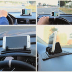 Supporto per cellulare con supporto per cruscotto in puro silicone per auto, Silicon Phone Holder