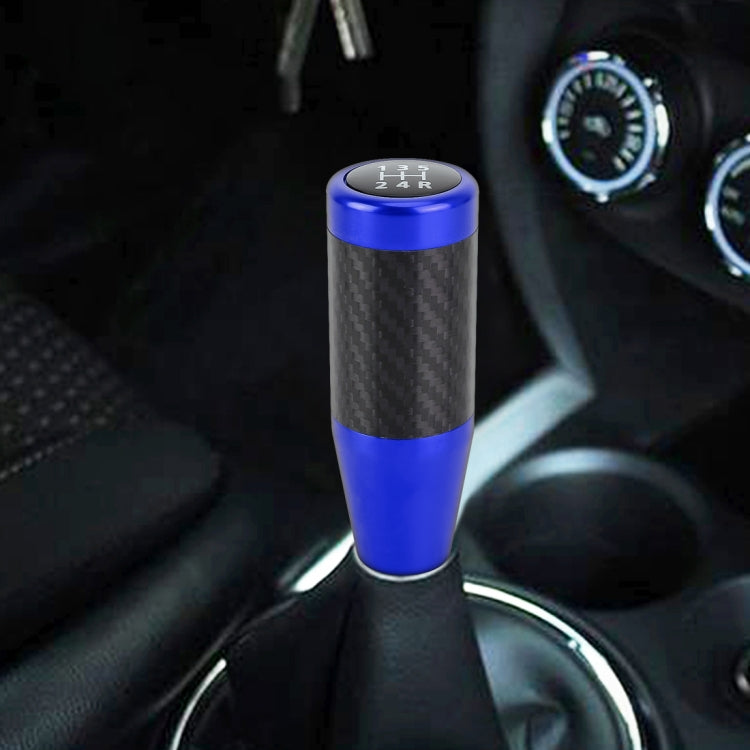 Pomello cambio auto in lega di alluminio con fibra di carbonio