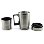 Bollitore elettrico auto 12V acciaio inox 300ml