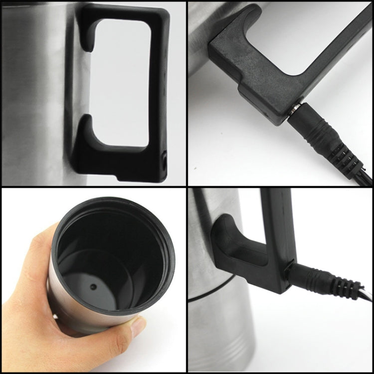 Bollitore elettrico auto 12V acciaio inox 300ml