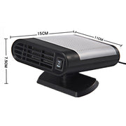 Riscaldatore per auto Hot Cool Ventilatore Parabrezza Disappannatore Sbrinatore DC 12V, Versione purificante, DC 12V, Purification Version (Grey), DC 12V, Purification Version (Red)