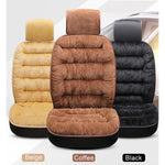 Tappetino invernale in peluche per sedile auto 100x47 cm