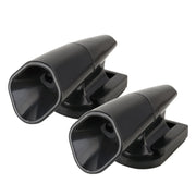 Repellente per animali ad ultrasuoni per energia eolica, allarme sonoro per cervo, ABS per auto, Alarm Ultrasonic  (Black), Alarm Ultrasonic (Silver)