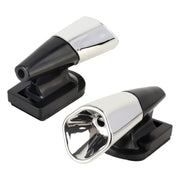 Repellente per animali ad ultrasuoni per energia eolica, allarme sonoro per cervo, ABS per auto, Alarm Ultrasonic  (Black), Alarm Ultrasonic (Silver)