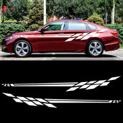 Adesivo decorativo per auto in PVC serie Plaid per styling auto, D-373
