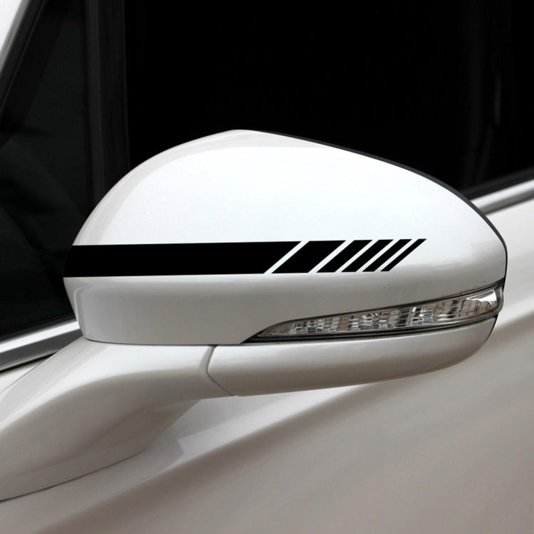 Adesivo decorativo auto in PVC con cappuccio a strisce