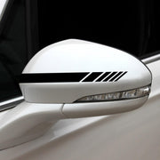 Adesivo decorativo per auto in PVC con cappuccio a strisce per styling auto 5 in 1, D-935