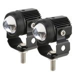 2 pezzi DC9-36V / 20W / 6000K / 3000K / 2000LM Fari / fendinebbia a doppio colore per motocicli, 20W