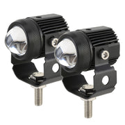 2 pezzi DC9-36V / 20W / 6000K / 3000K / 2000LM Fari / fendinebbia a doppio colore per motocicli, 20W